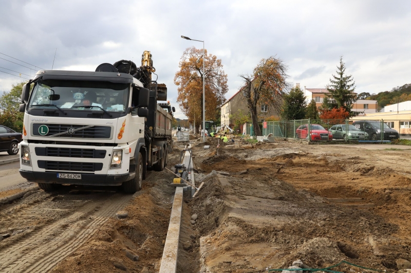 5/14 Postęp prac przy ul. Kostrzyńskiej