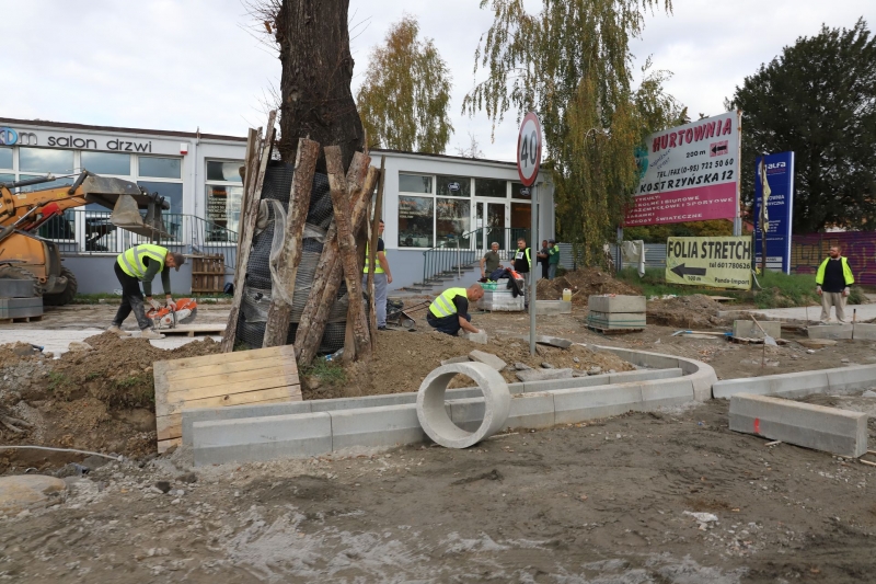 14/14 Postęp prac przy ul. Kostrzyńskiej