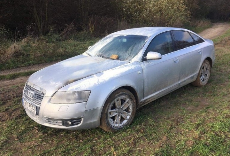 8/9 Porzucone audi na polu