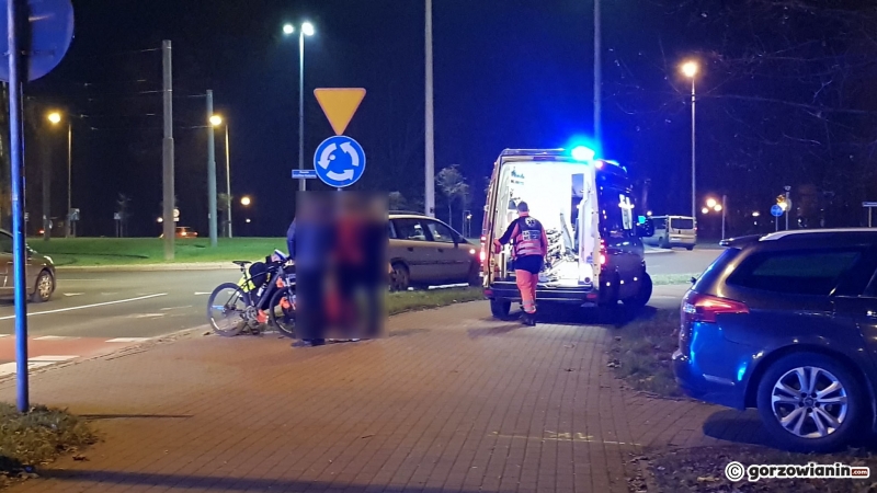 3/6 Potrącenie rowerzysty na Walczaka