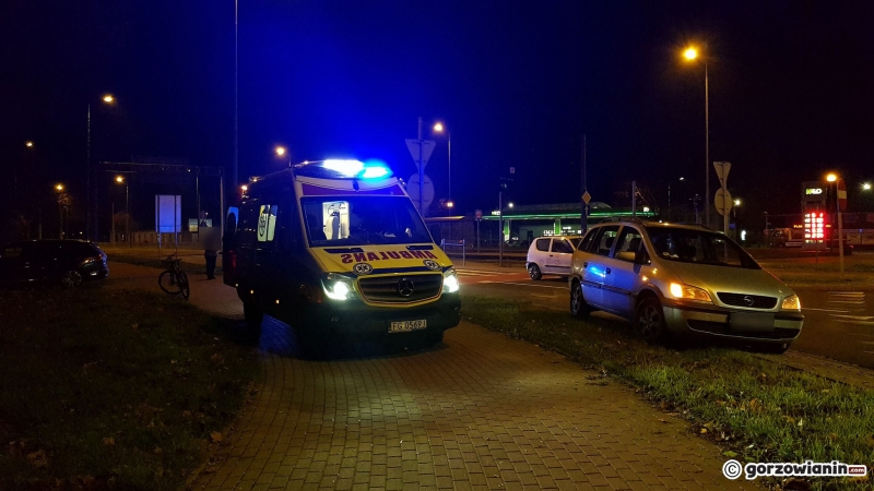 4/6 Potrącenie rowerzysty na Walczaka