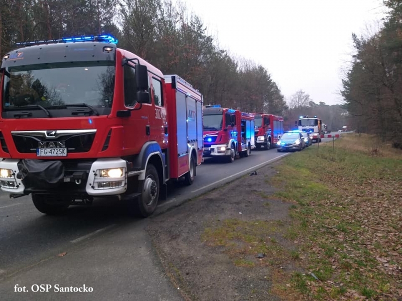 1/4 Wypadek na starej trójce