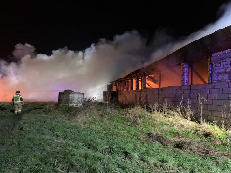 5/6 Pożar stodoły na Wieprzycach