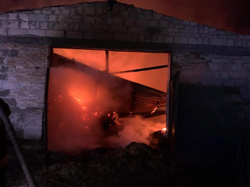 6/6 Pożar stodoły na Wieprzycach