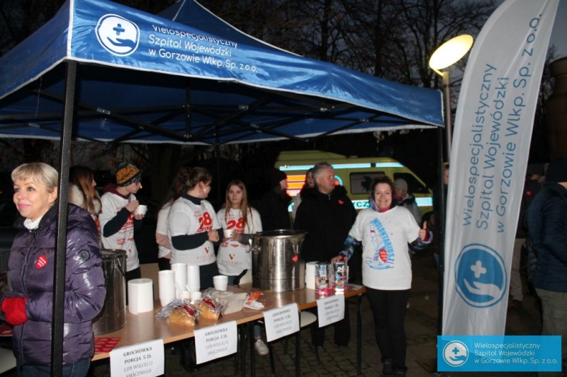 5/32 Szpitalna grochówka hitem 28. Finału WOŚP w Gorzowie