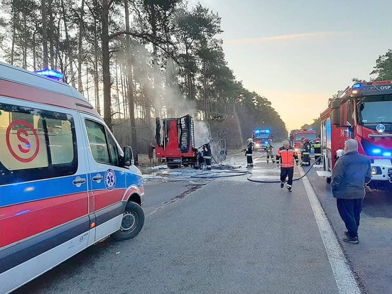 6/10 Pożar busa na starej trójce