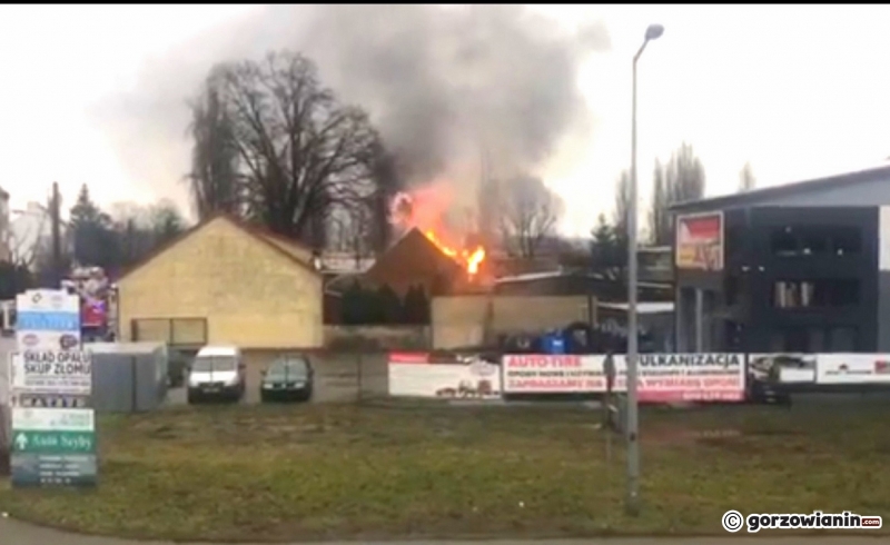 4/4 Pożar domu przy ul. Zielonej