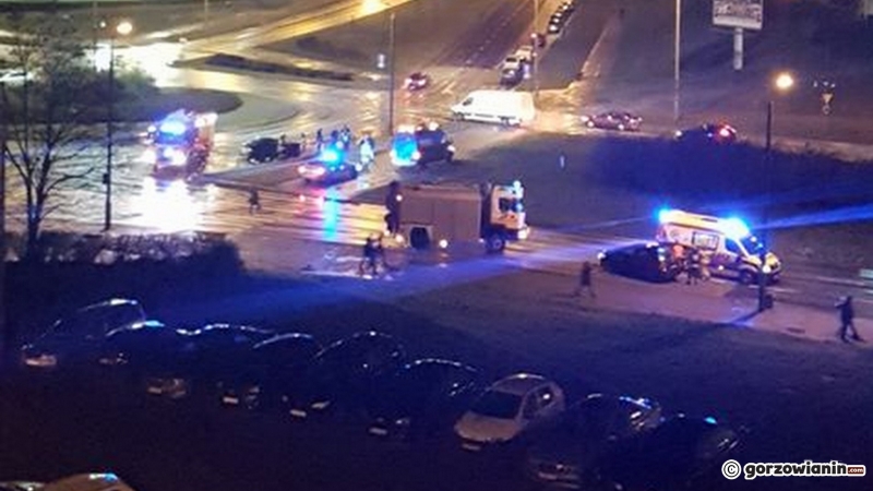 3/5 Wypadek na rondzie Górczyńskim