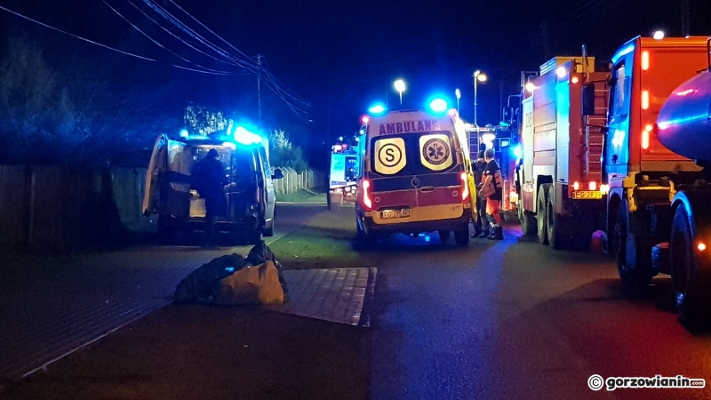 4/8 Pożar domu w Wysokiej