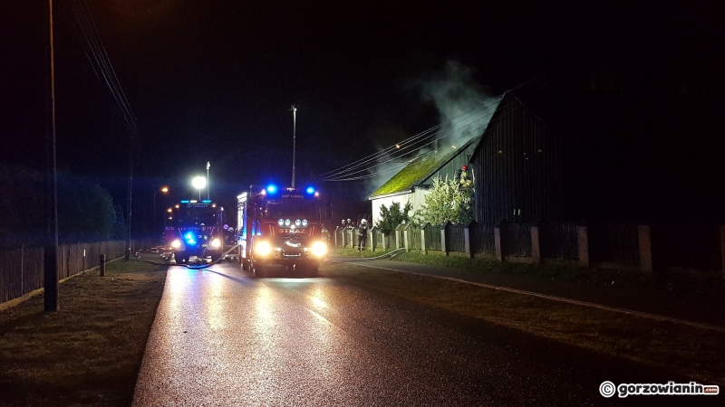 7/8 Pożar domu w Wysokiej