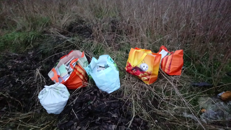 4/4 Śmieci przy ul. Srebrnej