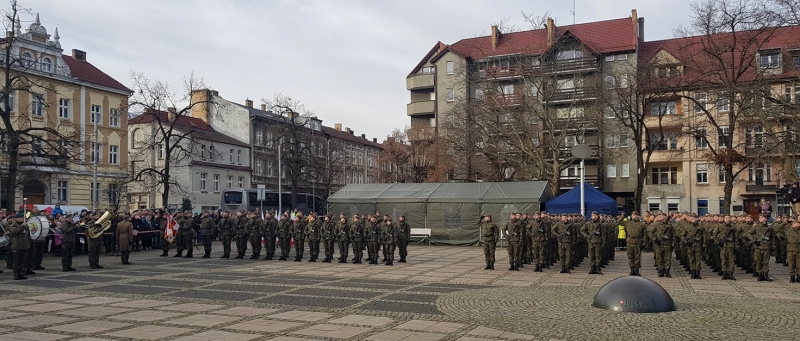 1/6 Przysięga Wojsk Obrony Terytorialnej w Gorzowie