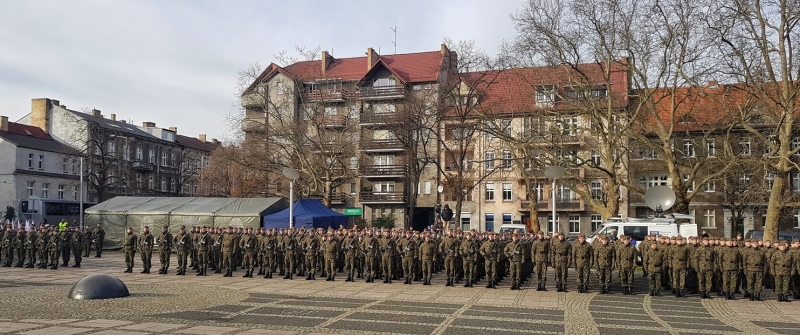 5/6 Przysięga Wojsk Obrony Terytorialnej w Gorzowie