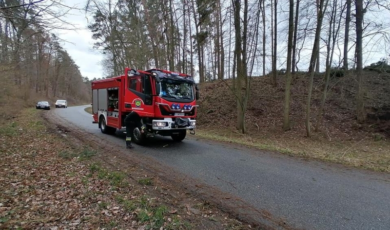 4/9 Akcja strażaków z OSP Bogdaniec