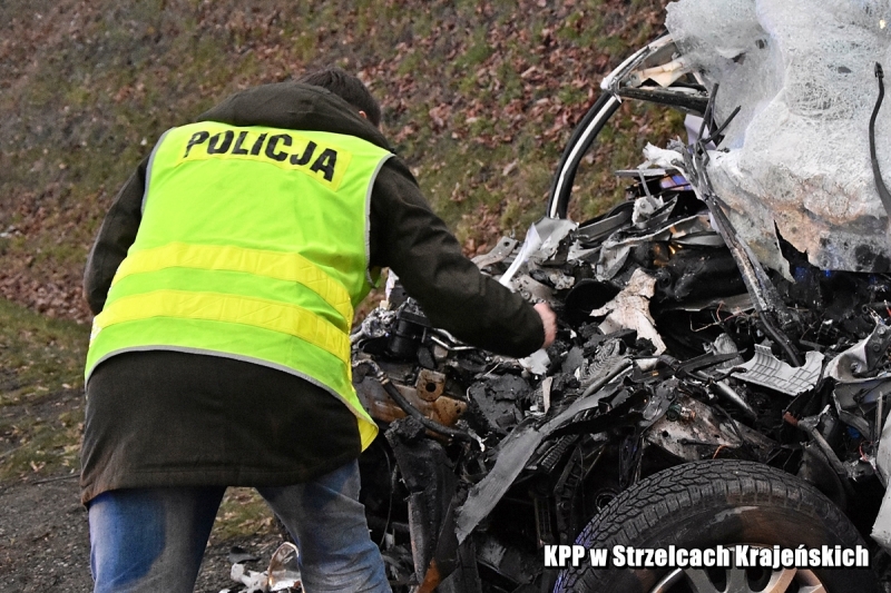 3/5 Śmiertelny wypadek koło Strzelec Krajeńskich
