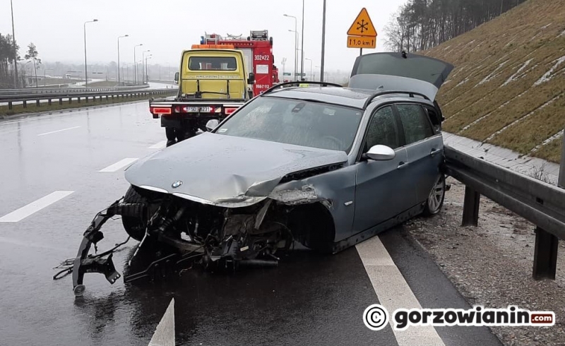 1/4 Groźne zdarzenie drogowe na S3