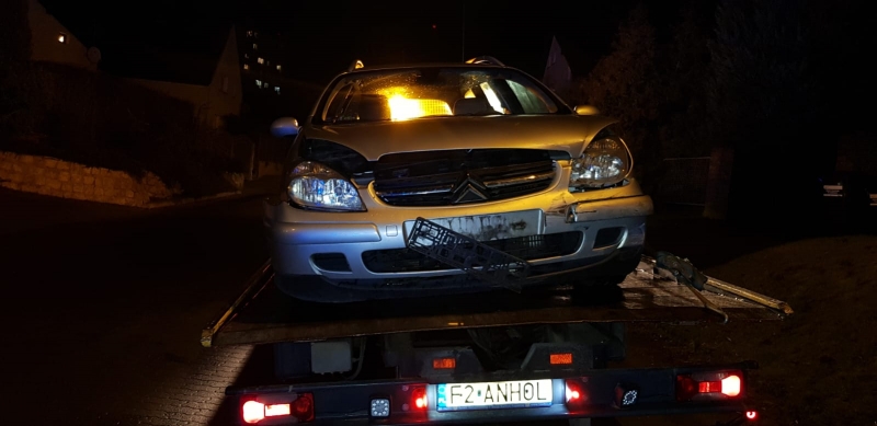 9/11 BMW uderzyło w citroena