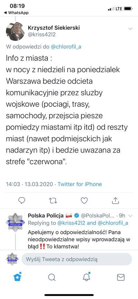 9/9 Fake newsy o koronawirusie