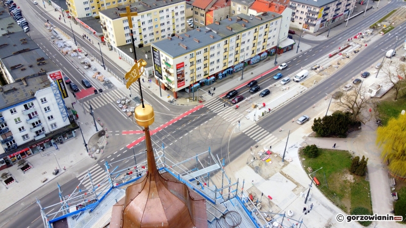 5/6 Nowa iglica i hełm na katedrze