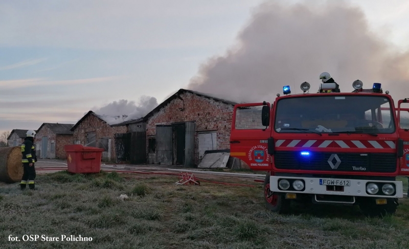 7/10 Pożar kurników pod Gorzowem