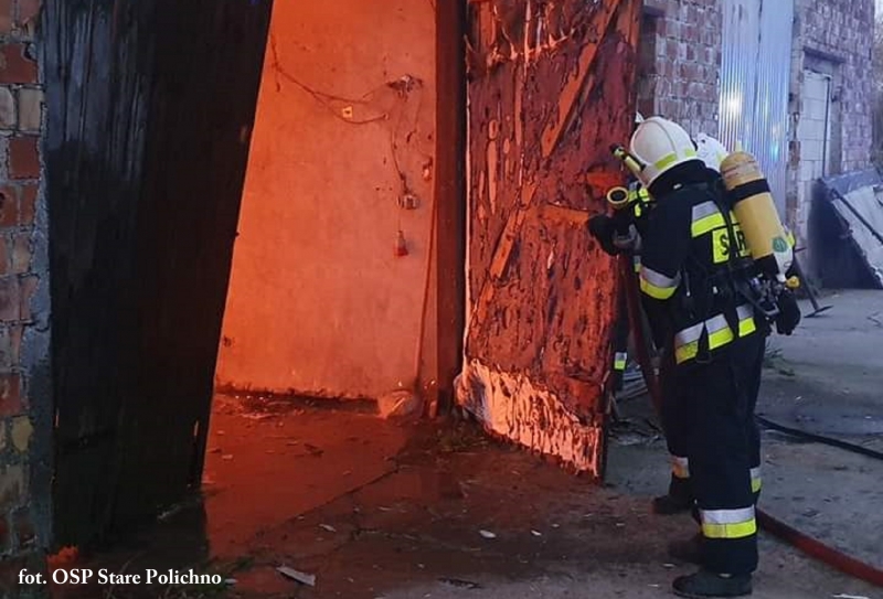 8/10 Pożar kurników pod Gorzowem