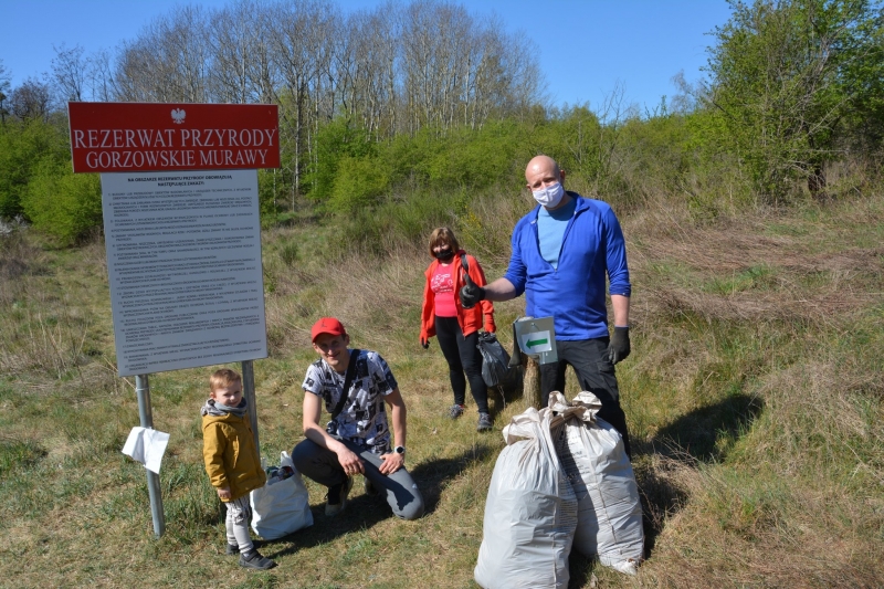4/5 Akcja sprzątania Gorzowskich Muraw