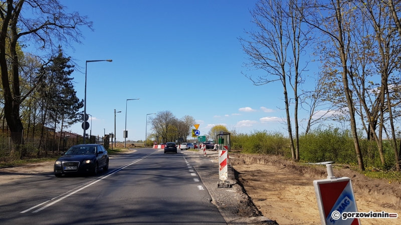 5/15 Praca wre przy przebudowie ul. Myśliborskiej