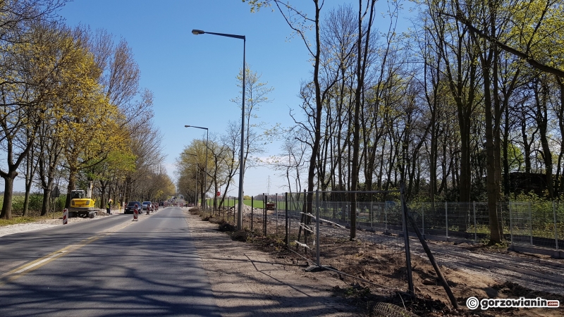 6/15 Praca wre przy przebudowie ul. Myśliborskiej