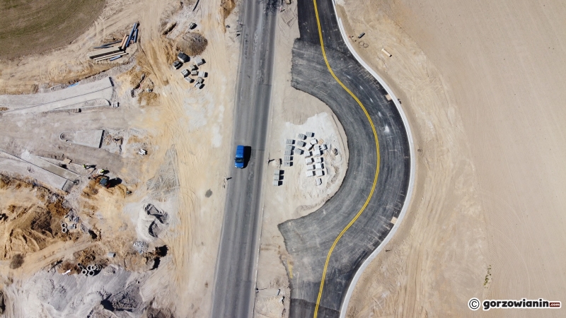 8/15 Praca wre przy przebudowie ul. Myśliborskiej