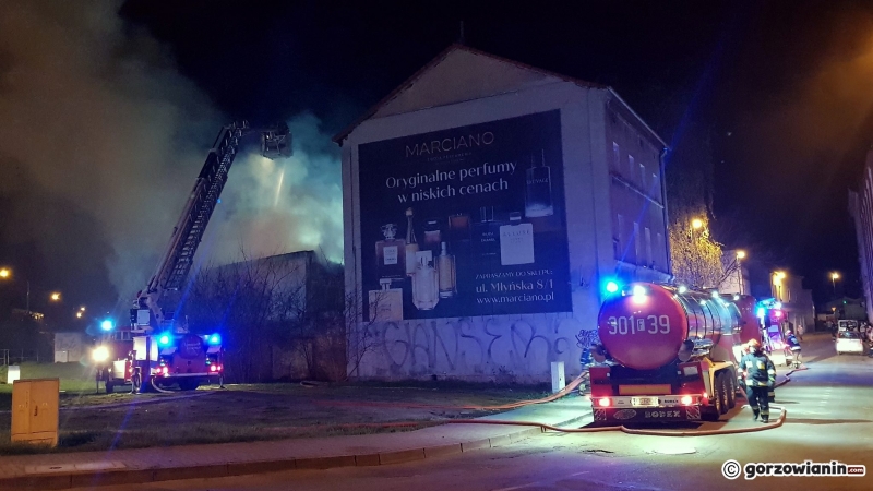 6/7 Spłonął pustostan przy Młyńskiej