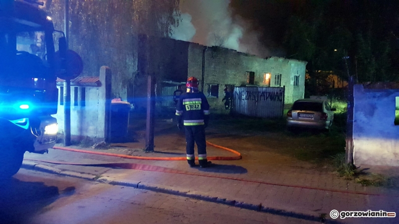 7/7 Spłonął pustostan przy Młyńskiej