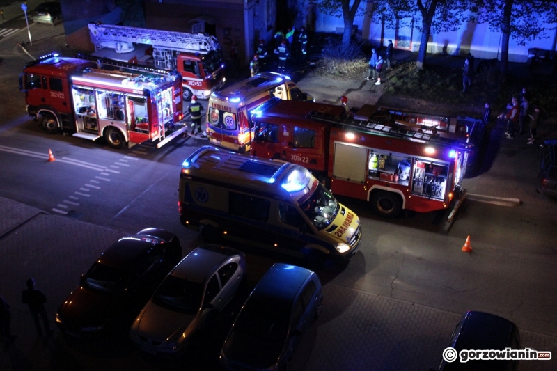 3/5 Pożar przy ul. Budowlanych