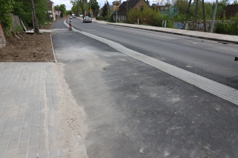 7/17 Postęp prac na remontowanej Kostrzyńskiej