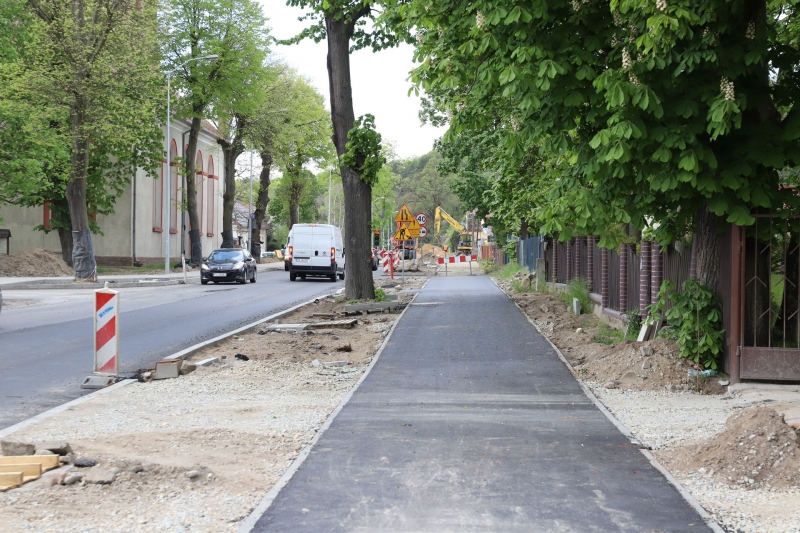 14/17 Postęp prac na remontowanej Kostrzyńskiej