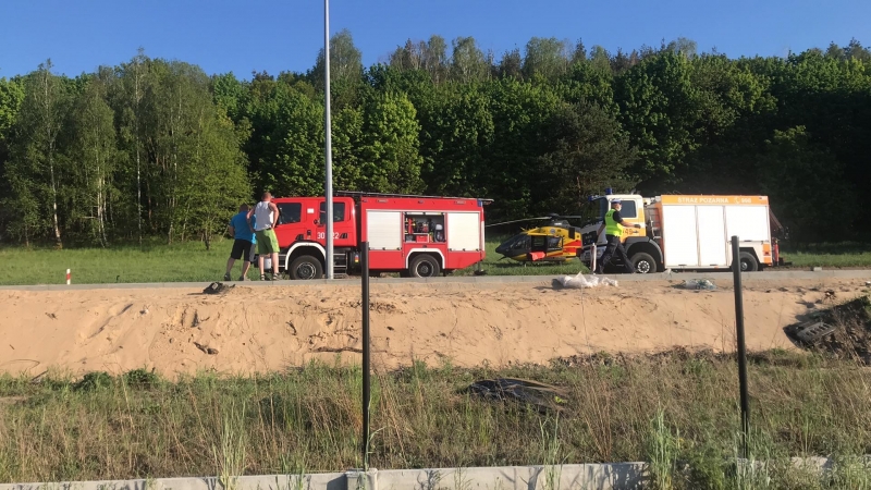 3/4 Wypadek na DW 158