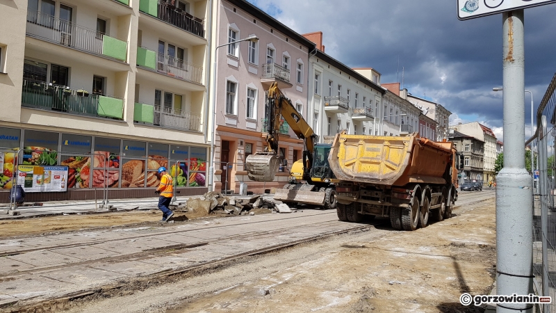 8/13 Prace przy ul. Chrobrego i Mieszka I