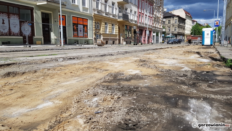 9/13 Prace przy ul. Chrobrego i Mieszka I