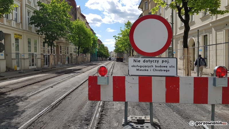 13/13 Prace przy ul. Chrobrego i Mieszka I