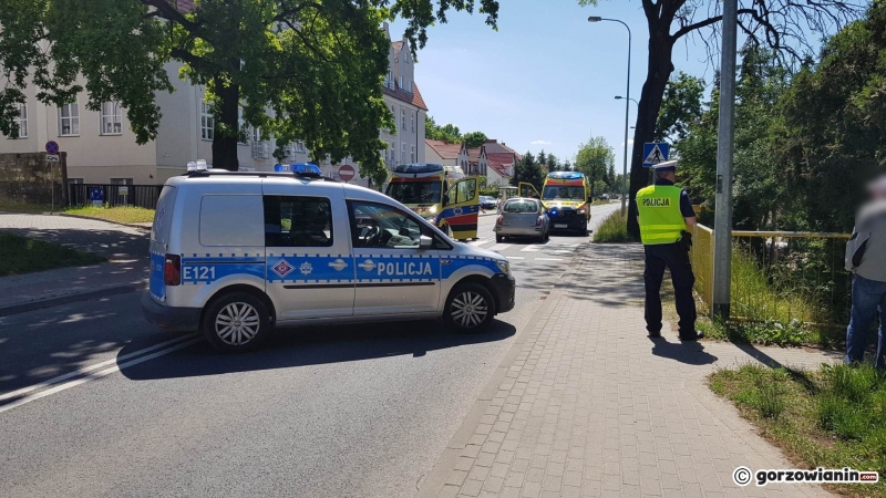 3/4 Potrącenie pieszego na Wyszyńskiego