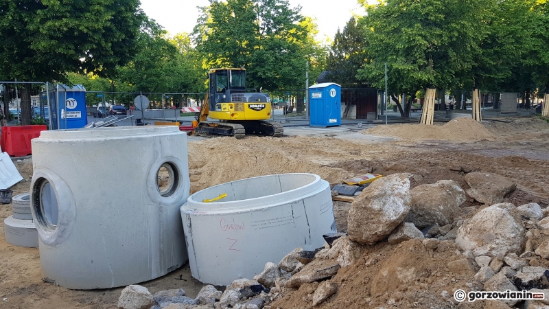 5/18 Rozkopana ul. Chrobrego i Mieszka I