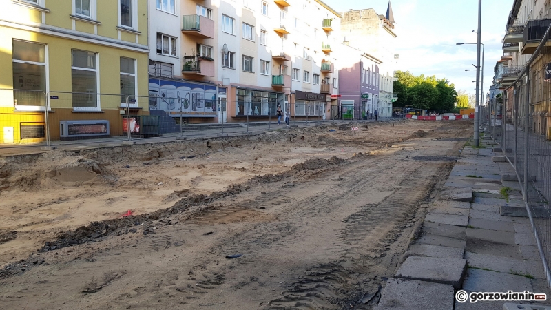 14/18 Rozkopana ul. Chrobrego i Mieszka I