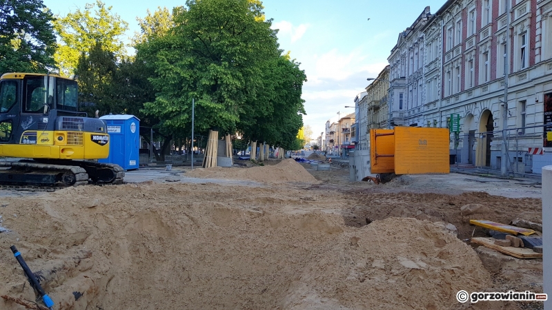 15/18 Rozkopana ul. Chrobrego i Mieszka I