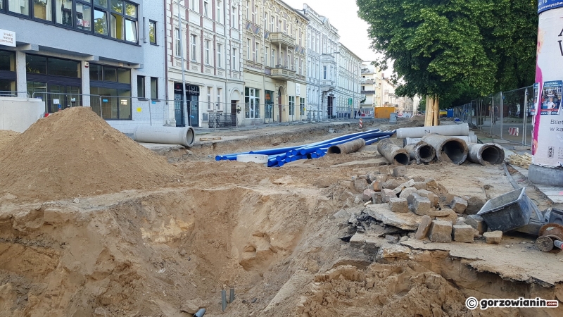 18/18 Rozkopana ul. Chrobrego i Mieszka I