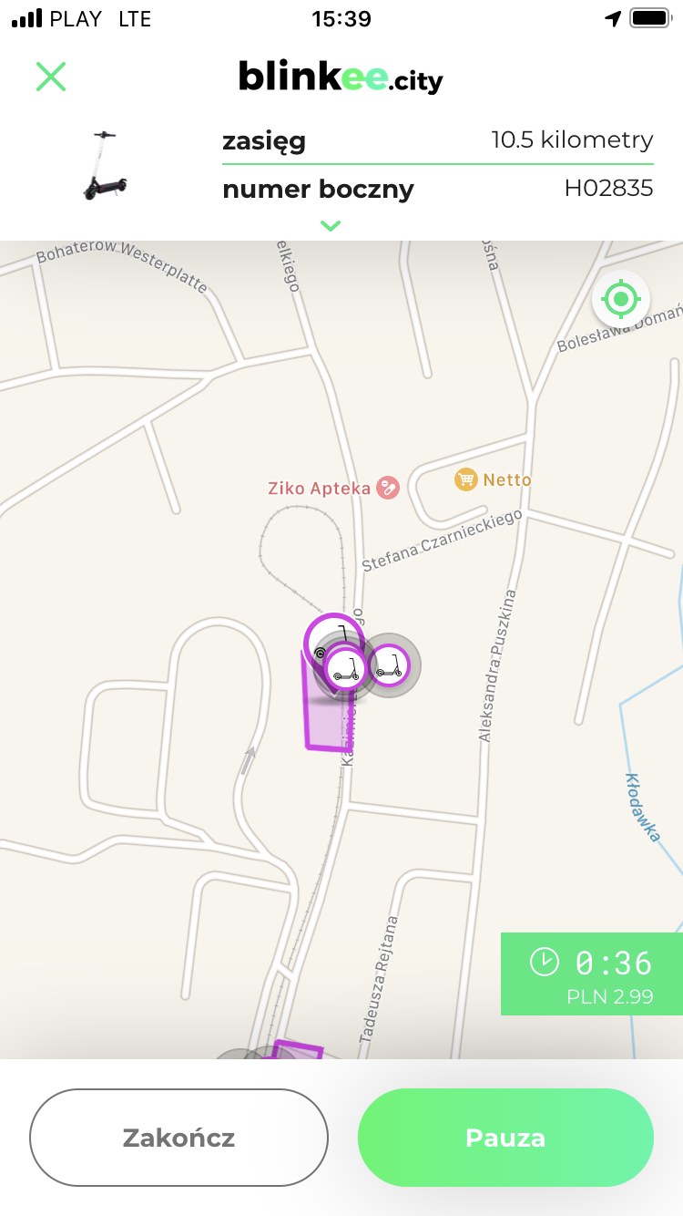 11/12 Elektryczne hulajnogi