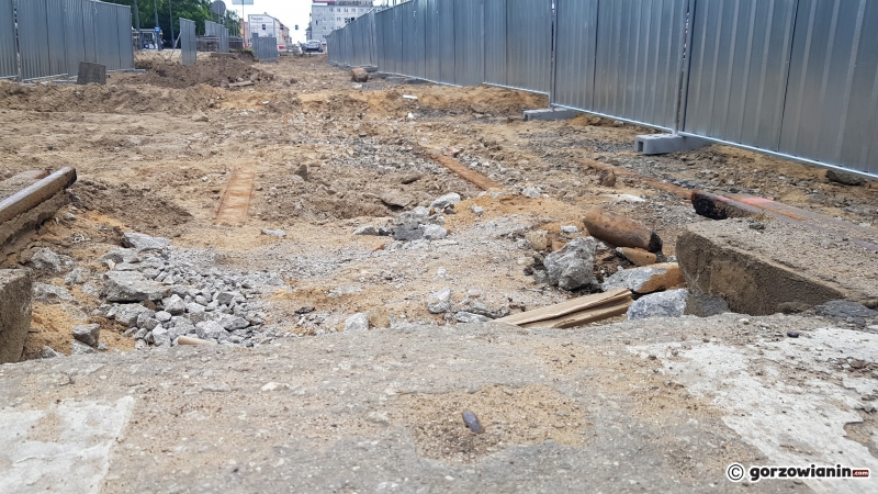 4/8 Prace na Chrobrego w rejonie Arsenału