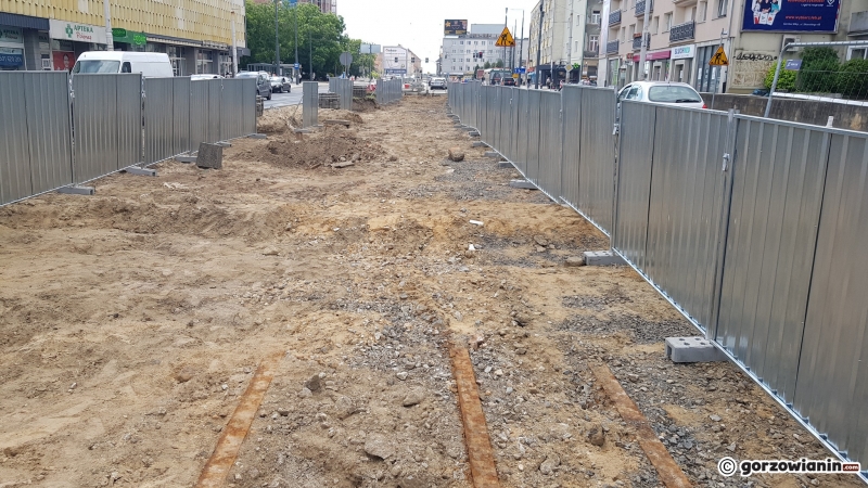 6/8 Prace na Chrobrego w rejonie Arsenału