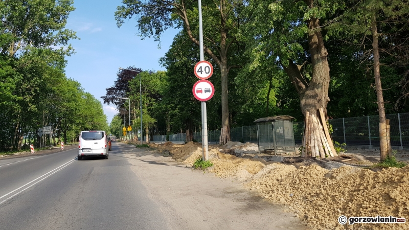 3/14 Postęp prac przy ul. Myśliborskiej 