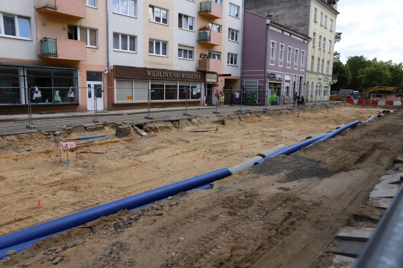 4/7 Prace ziemne na Chrobrego