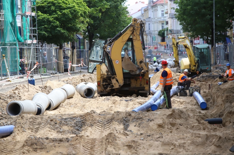 6/7 Prace ziemne na Chrobrego