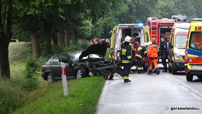 5/6 Wypadek koło Wysokiej